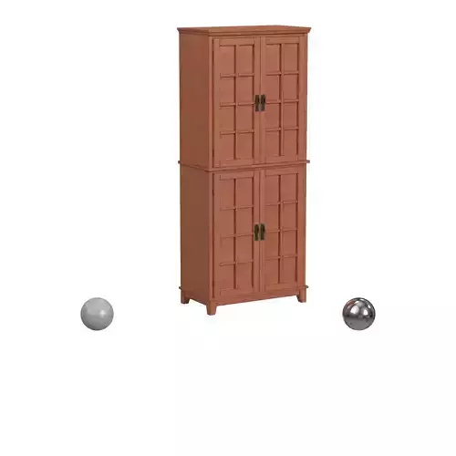 Arts and Crafts Brown Pantry