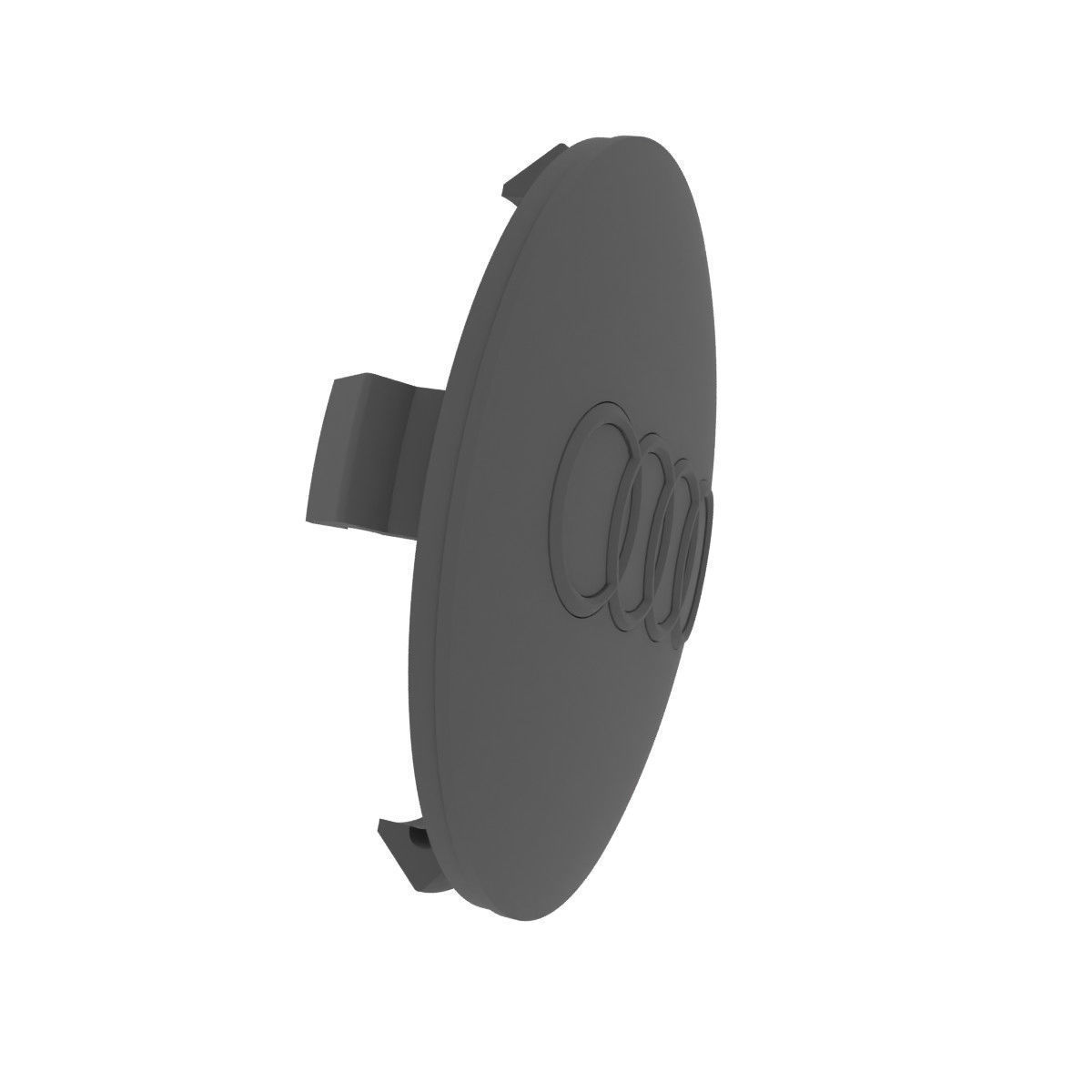 Wheel center cap designed Audi style 610C 6010K74 3D print model_6