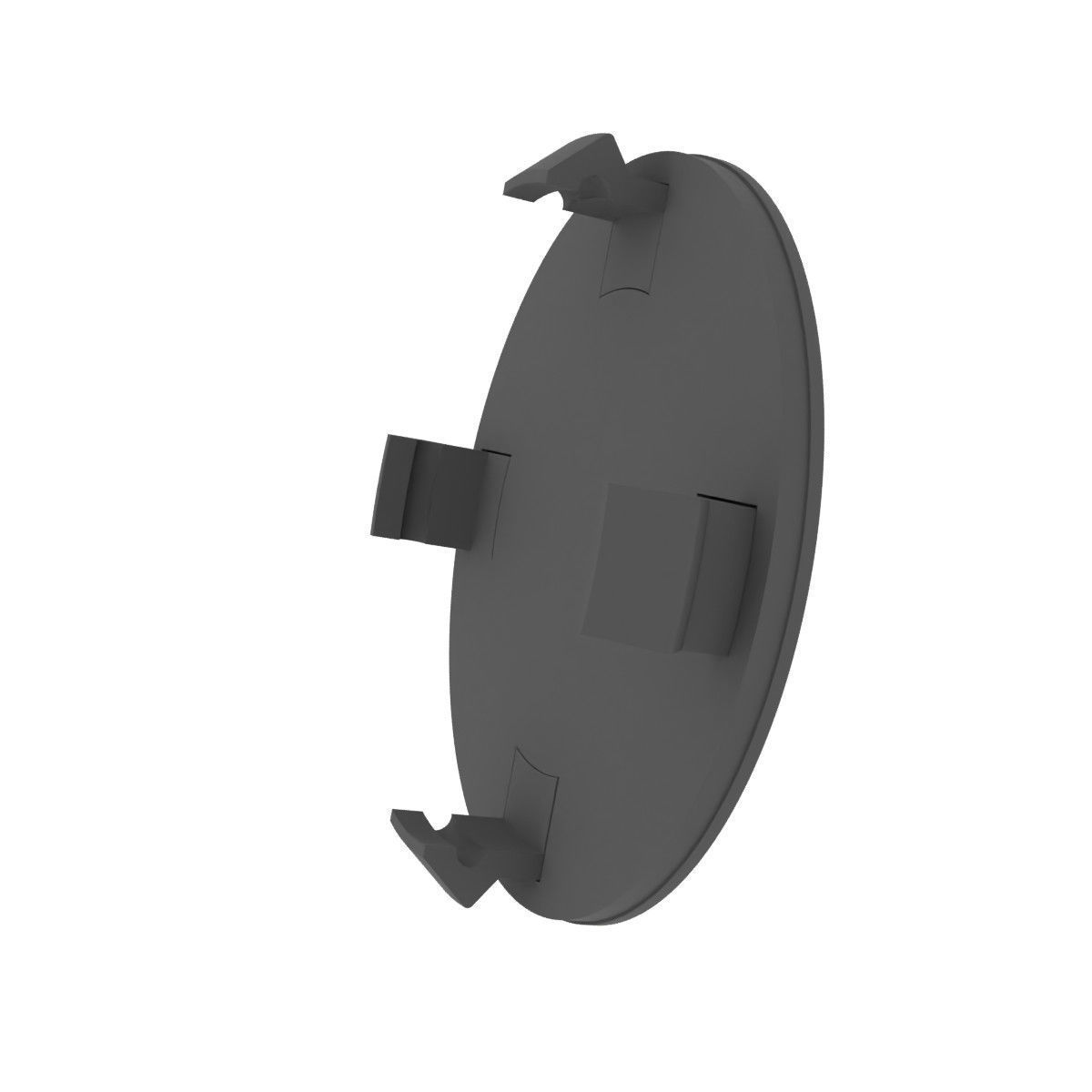 Wheel center cap designed Audi style 610C 6010K74 3D print model_5