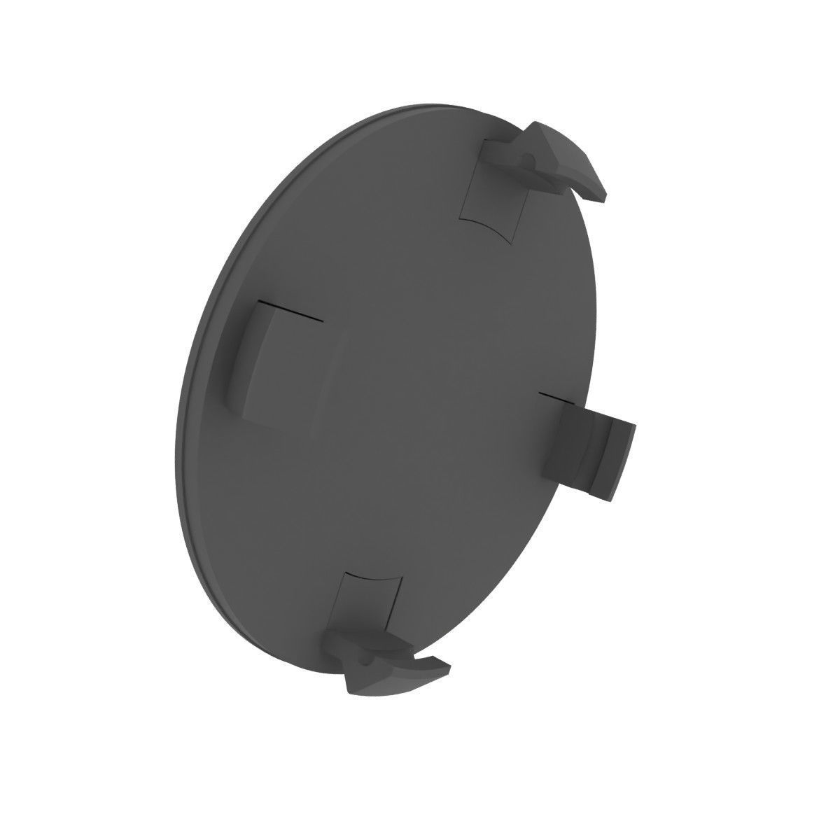 Wheel center cap designed Audi style 610C 6010K74 3D print model_3