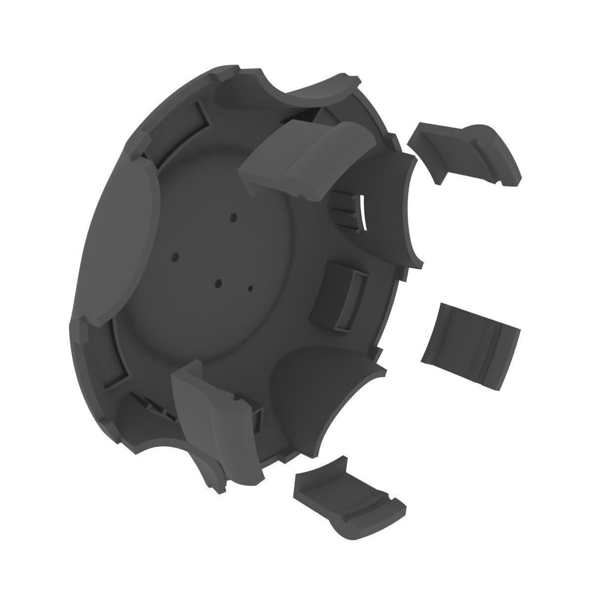 Lexus LX470 wheel center cap 42603-60600 3D print model_15