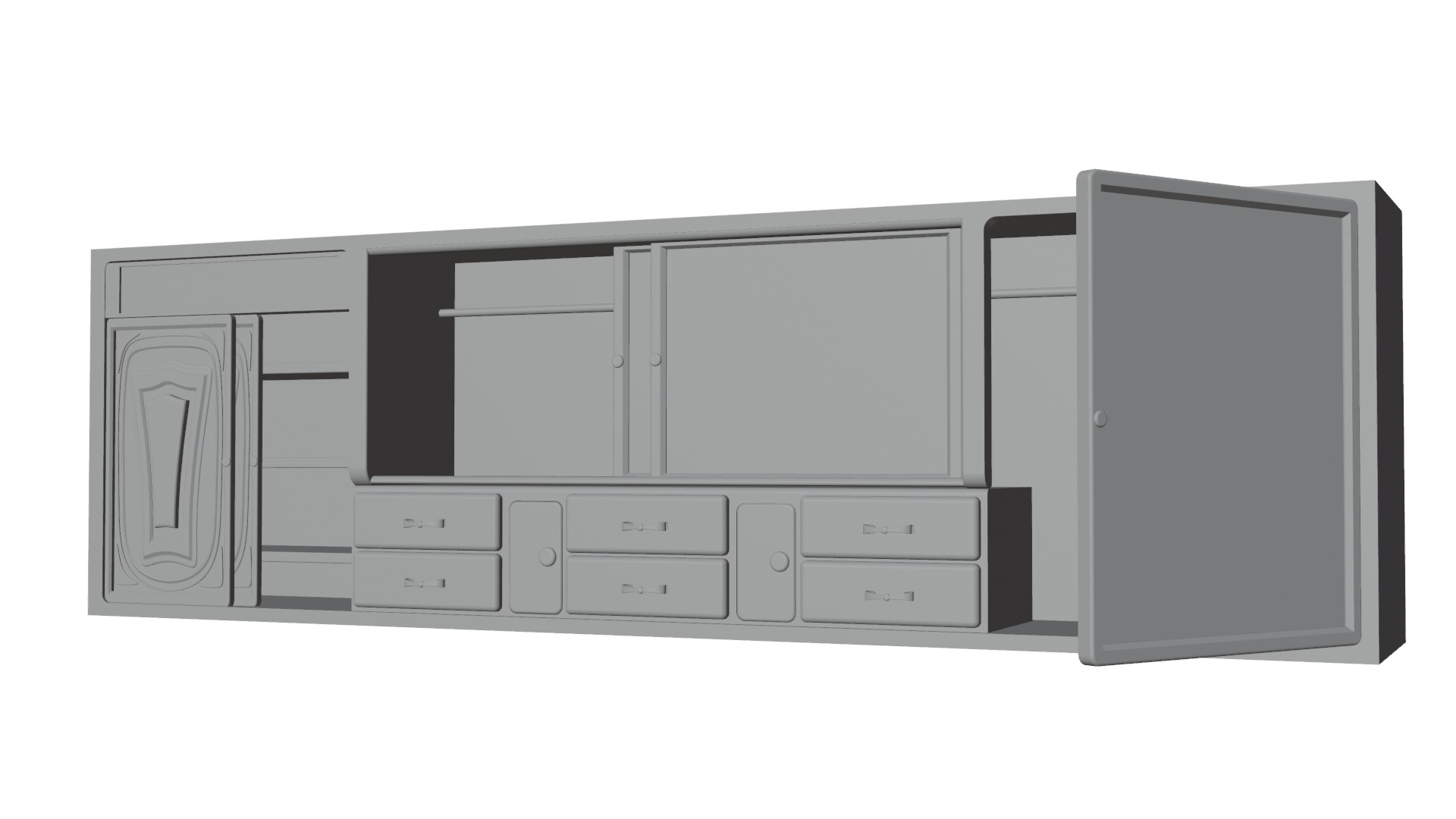 Dressing room 3D model_6