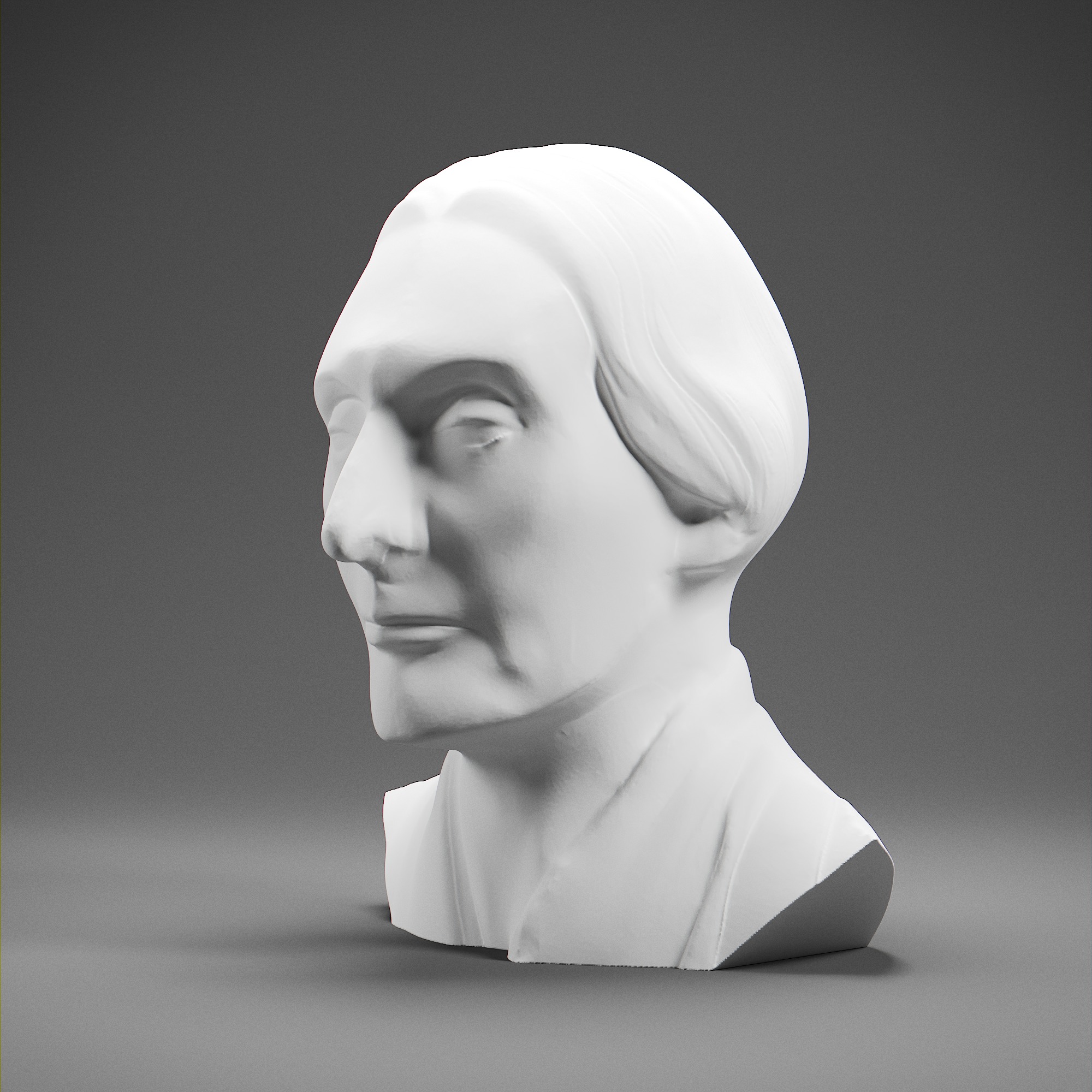 Susan B Anthony 3D print model_1