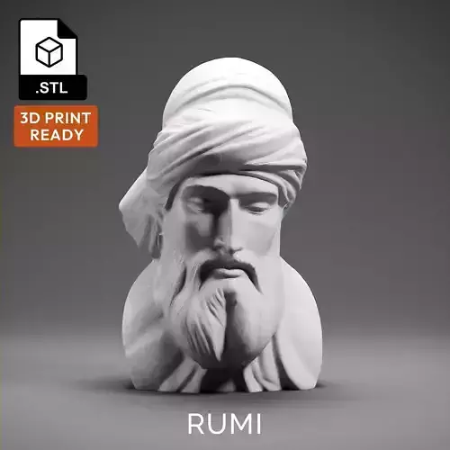 Rumi 3D Model 3D print model