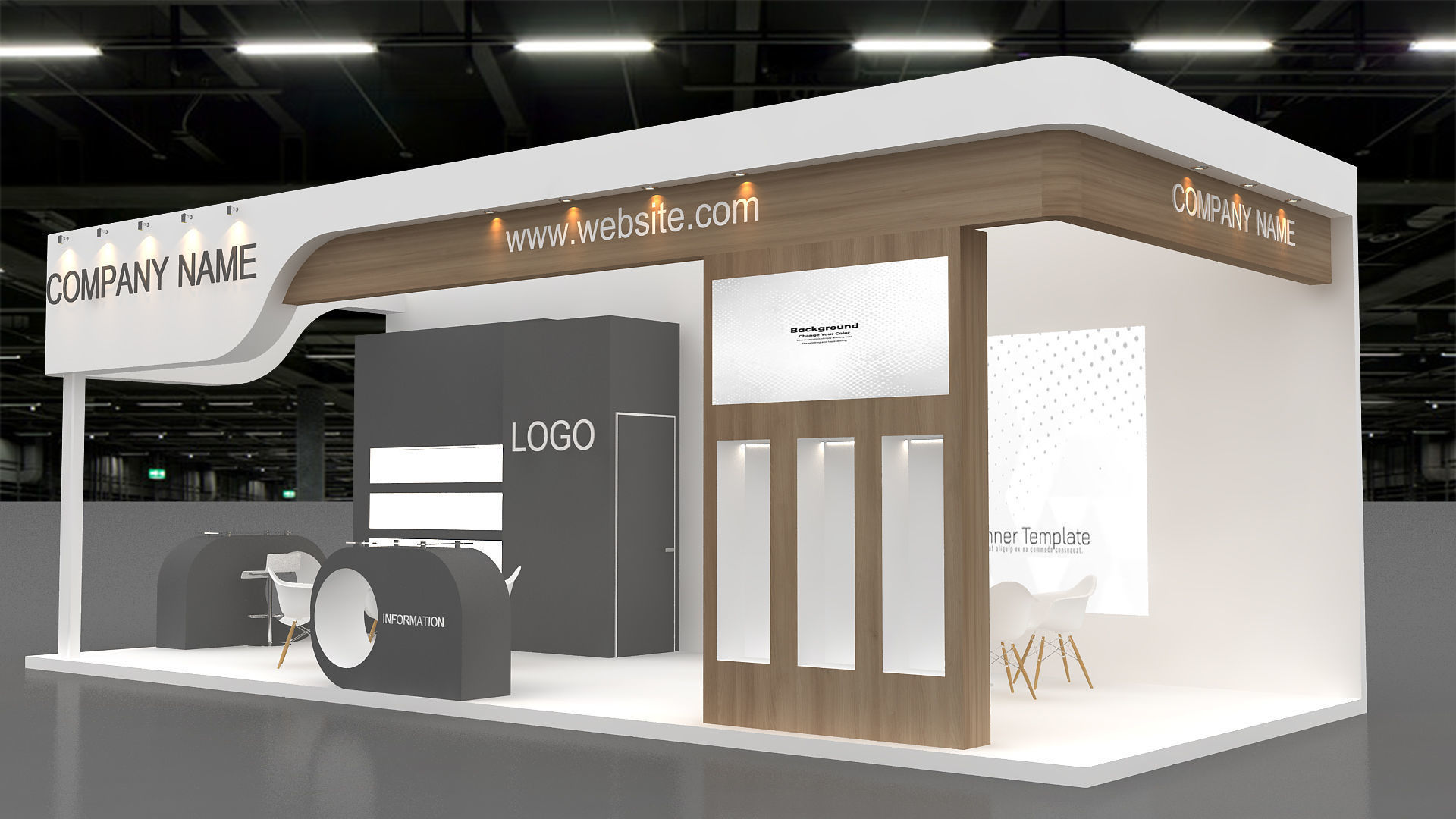 3D Model Exhibition 3D model_6