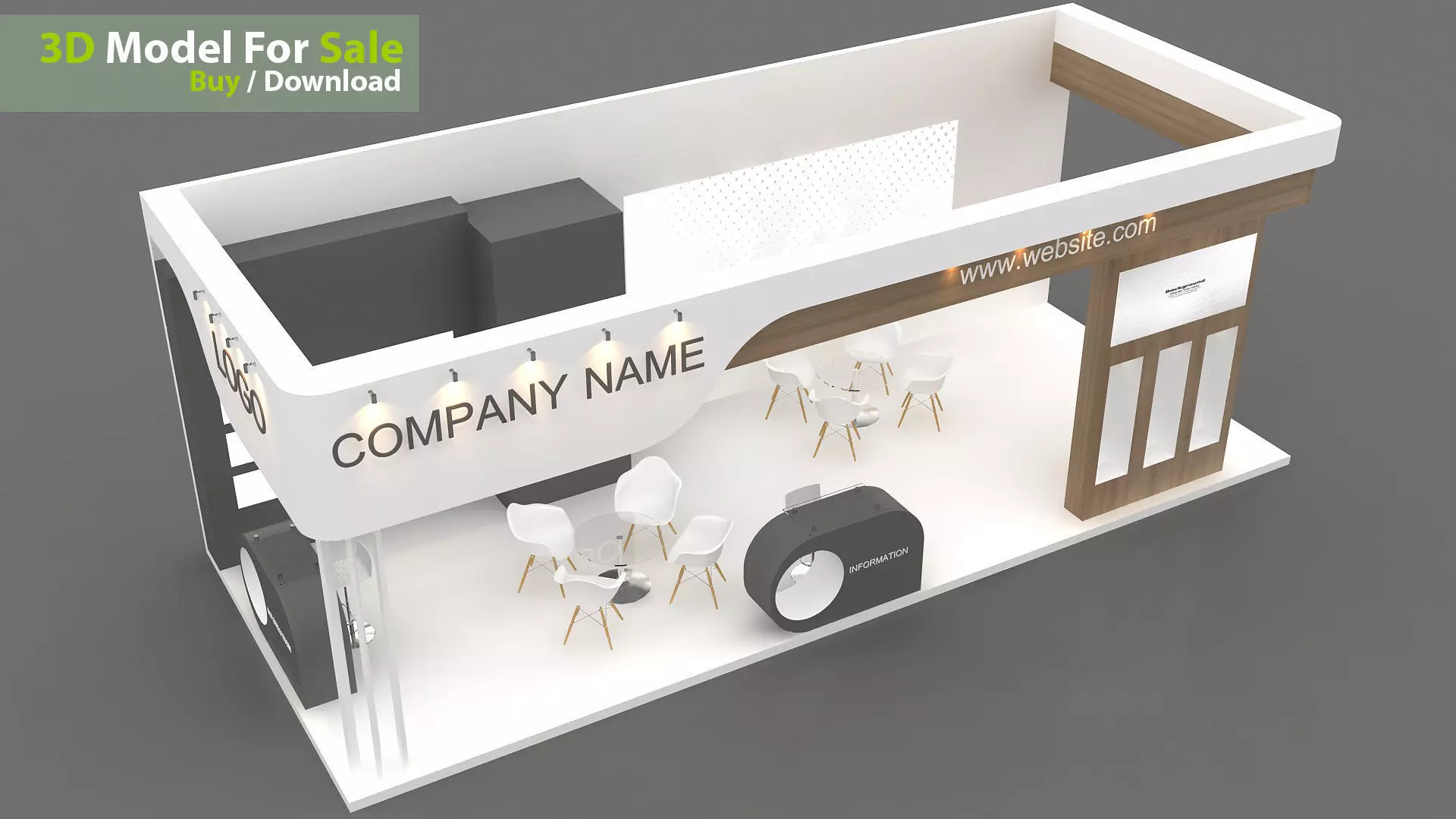 3D Model Exhibition 3D model_2