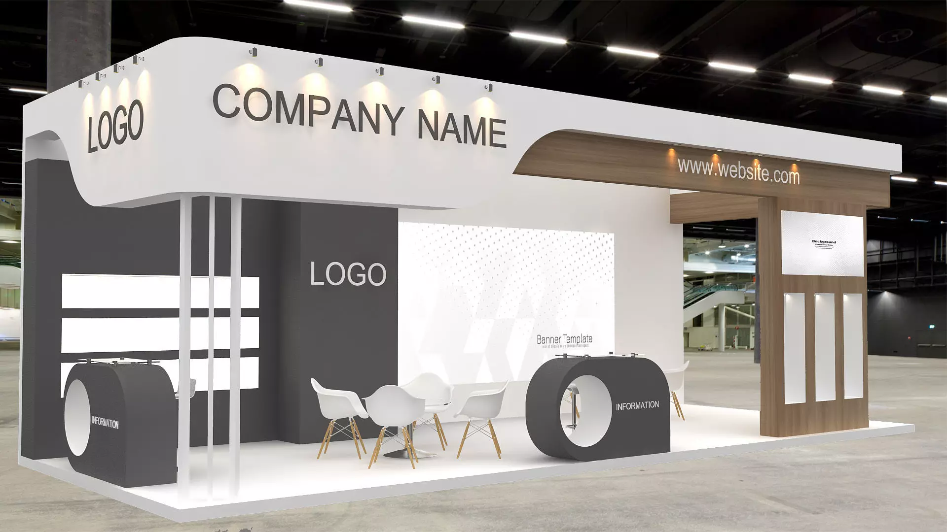 3D Model Exhibition 3D model_5