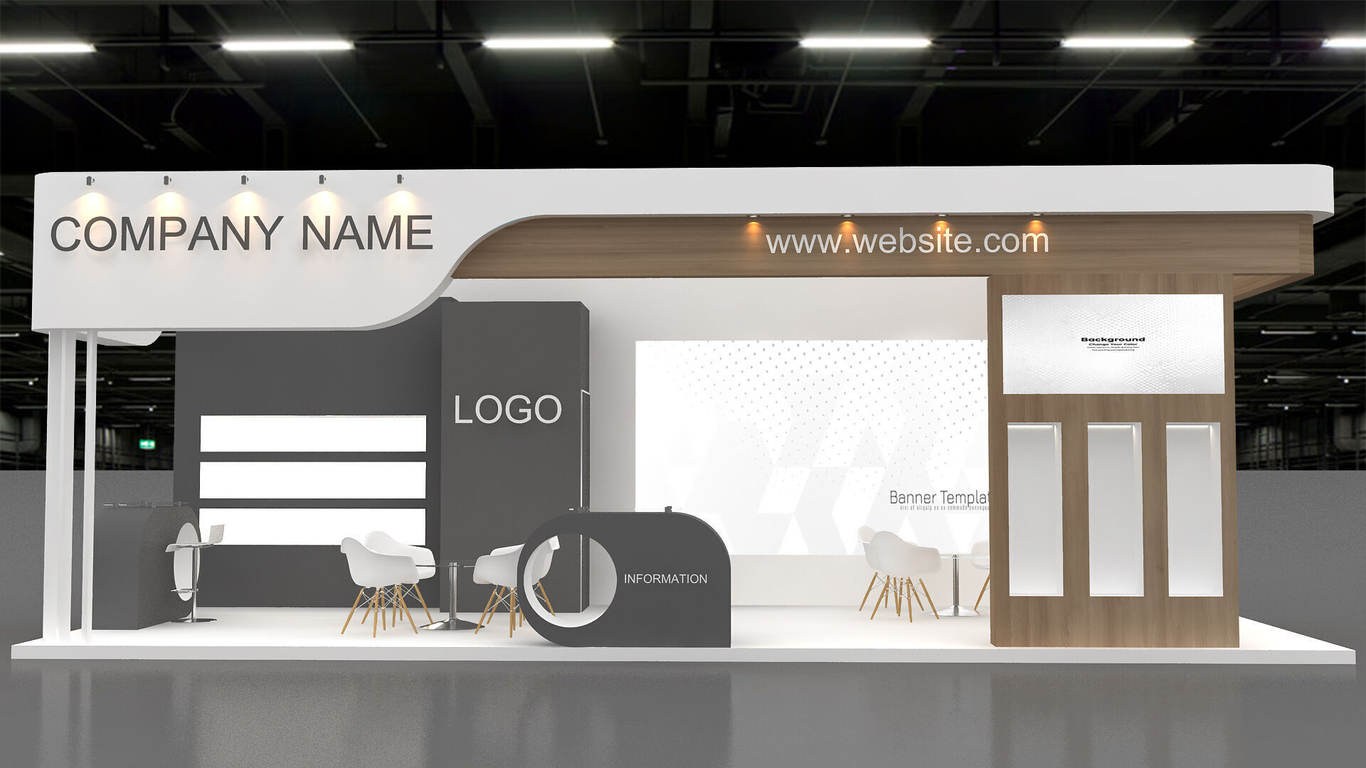 3D Model Exhibition 3D model_7