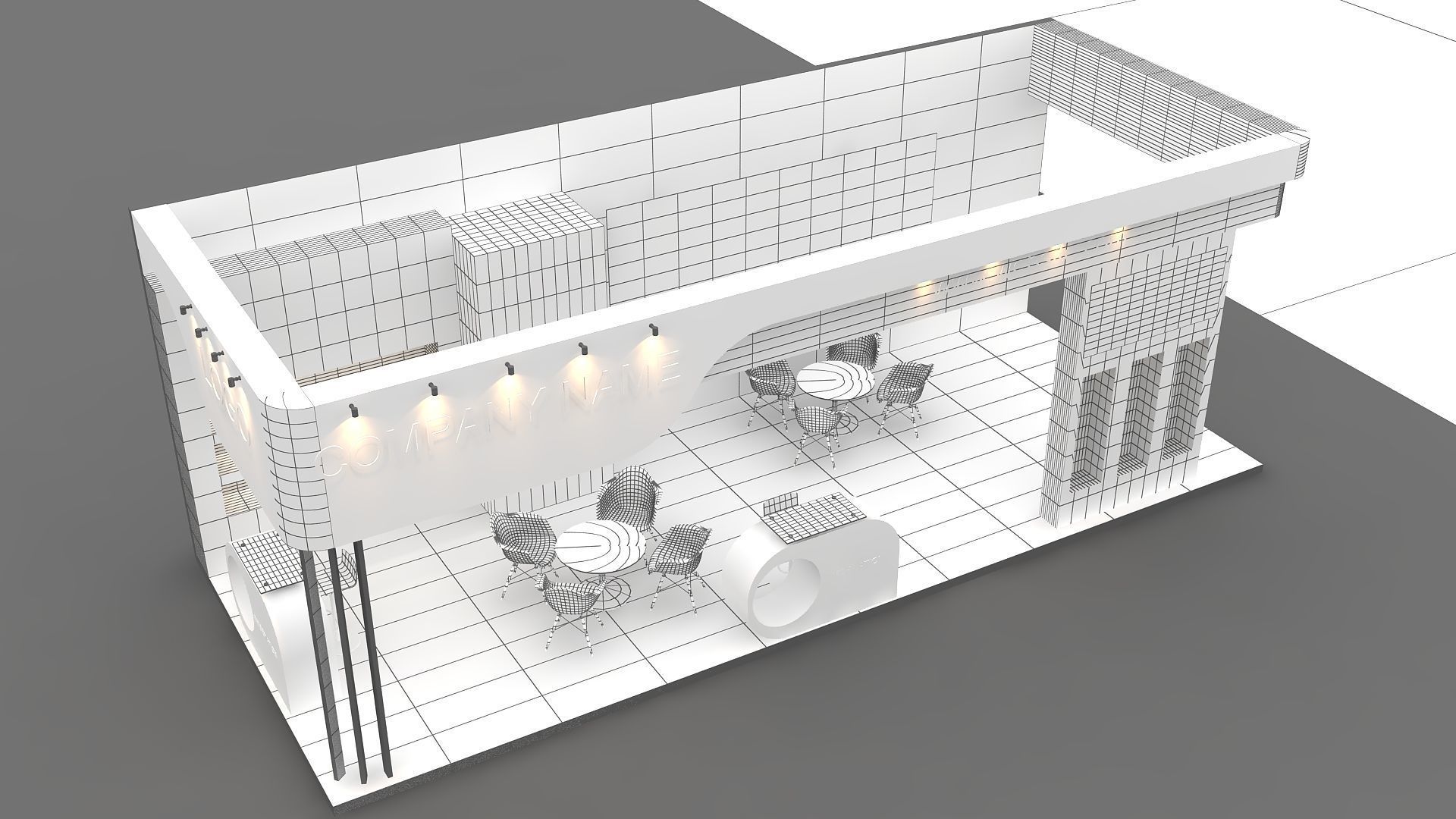 3D Model Exhibition 3D model_10