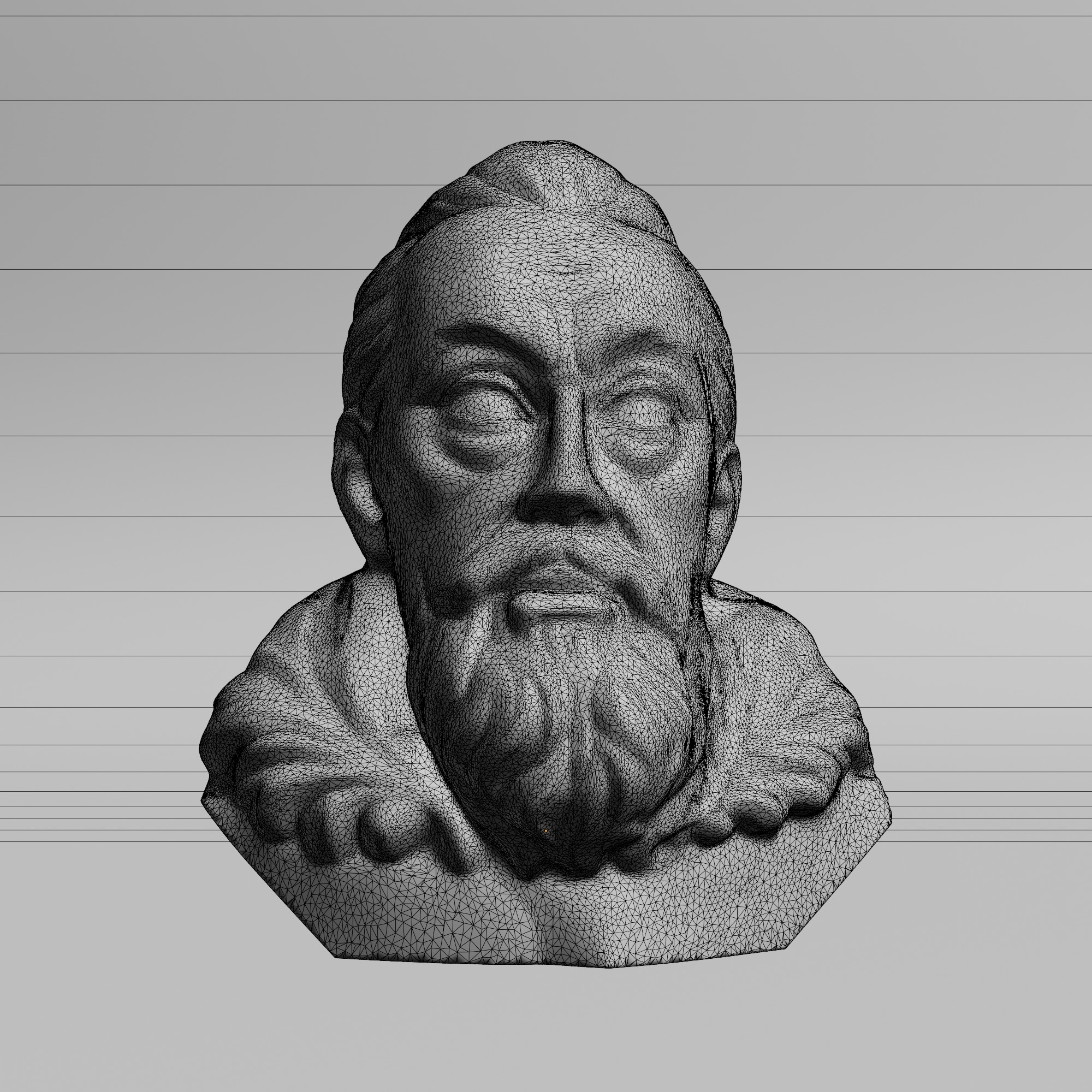 Johannes Kepler 3D print model_8