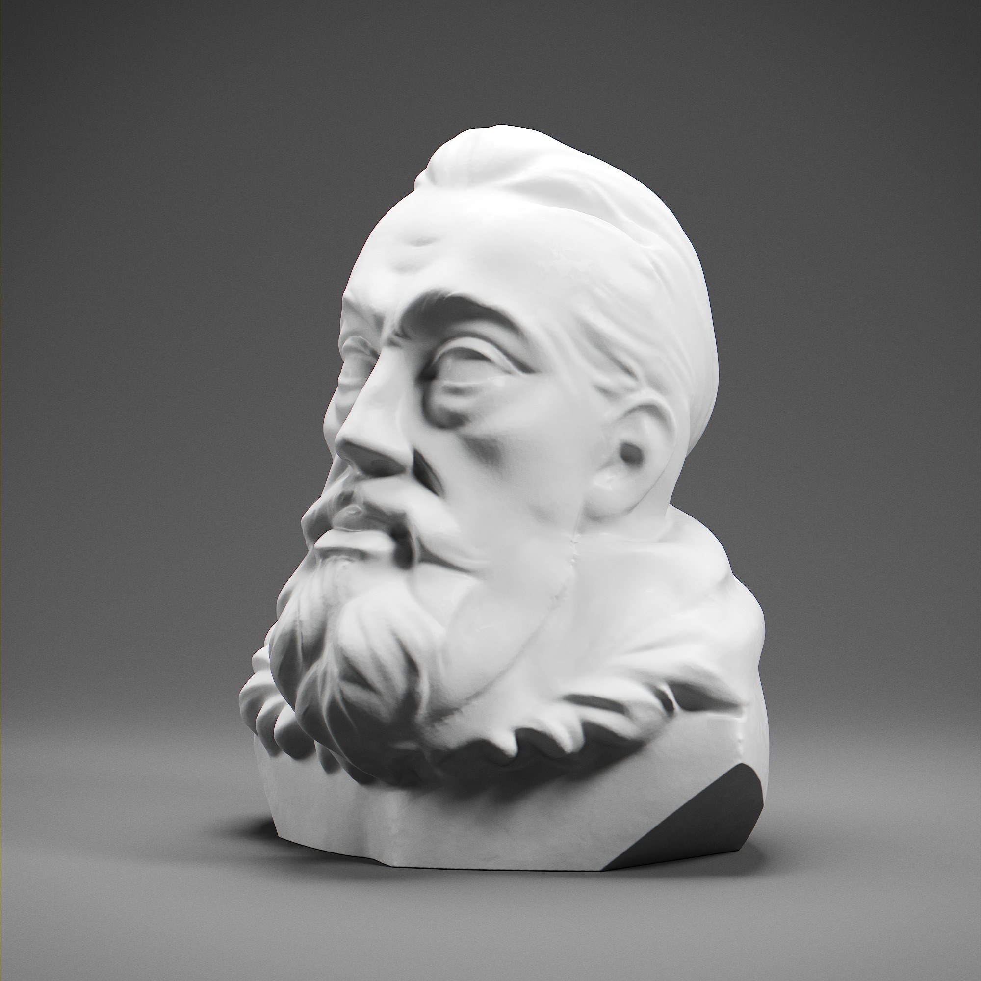 Johannes Kepler 3D print model_1