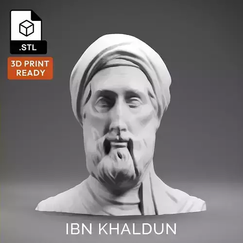 Ibn Khaldun 3D print model