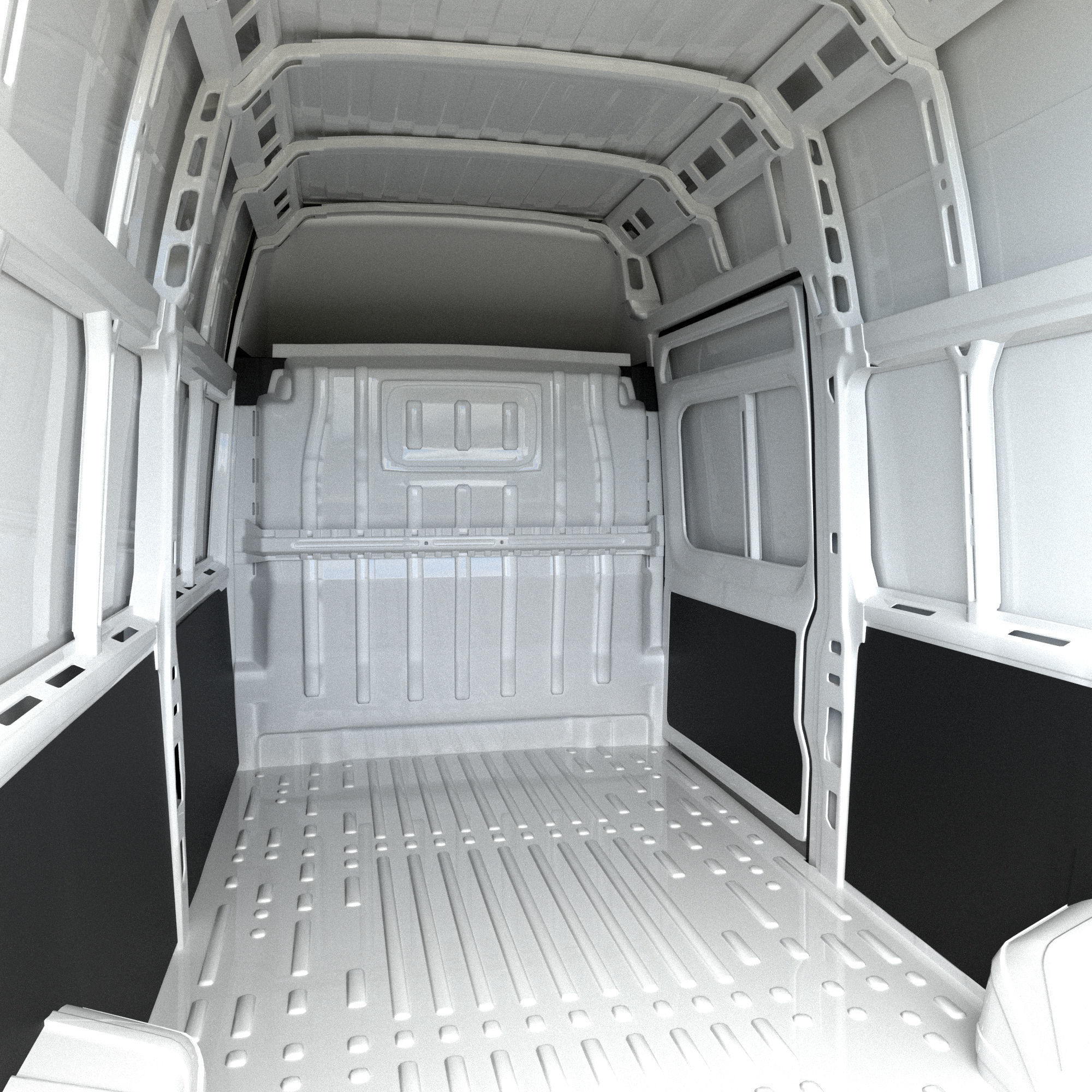 2024 FIAT DUCATO L3H3 Detailed interior 3D model_22