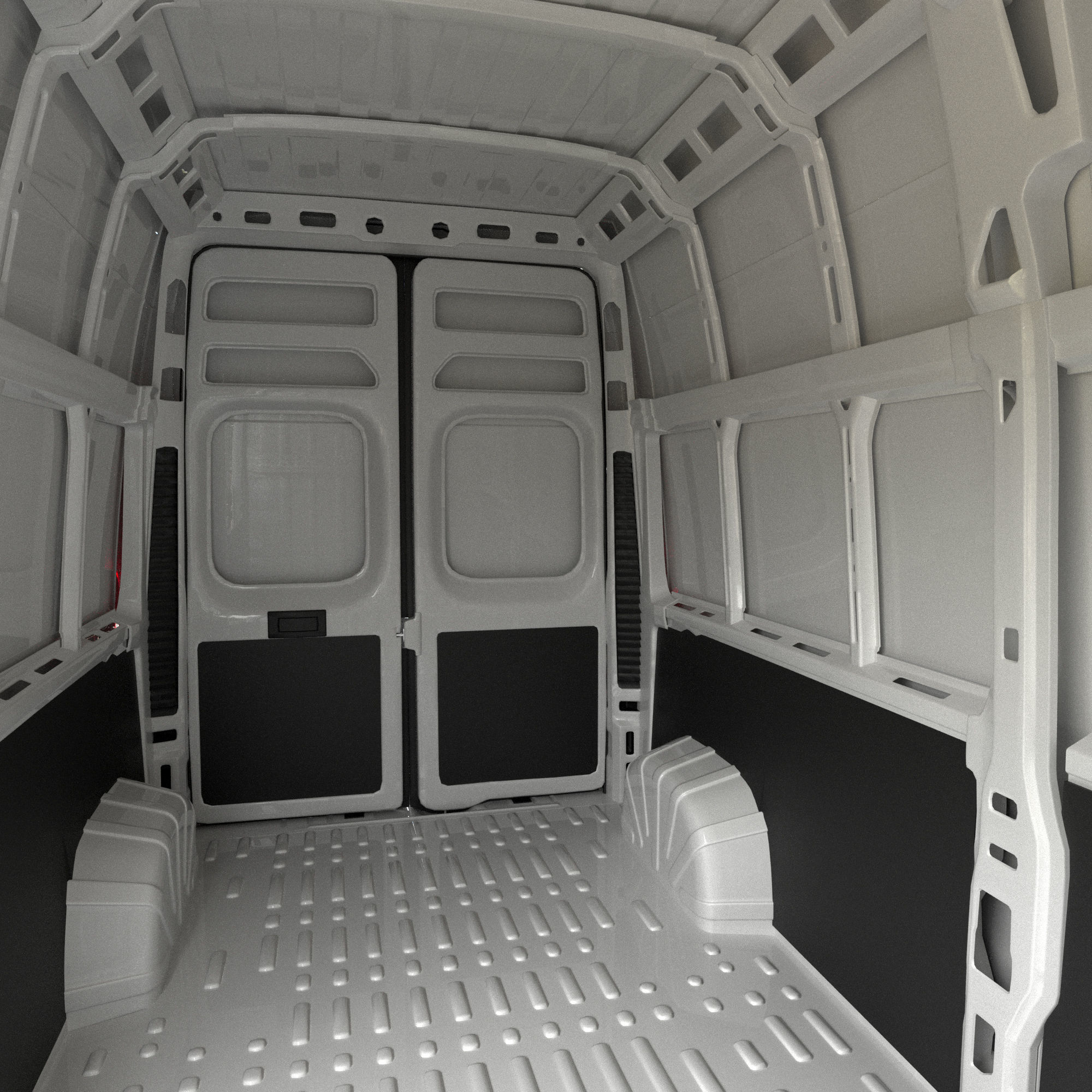 2024 FIAT DUCATO L3H3 Detailed interior 3D model_23