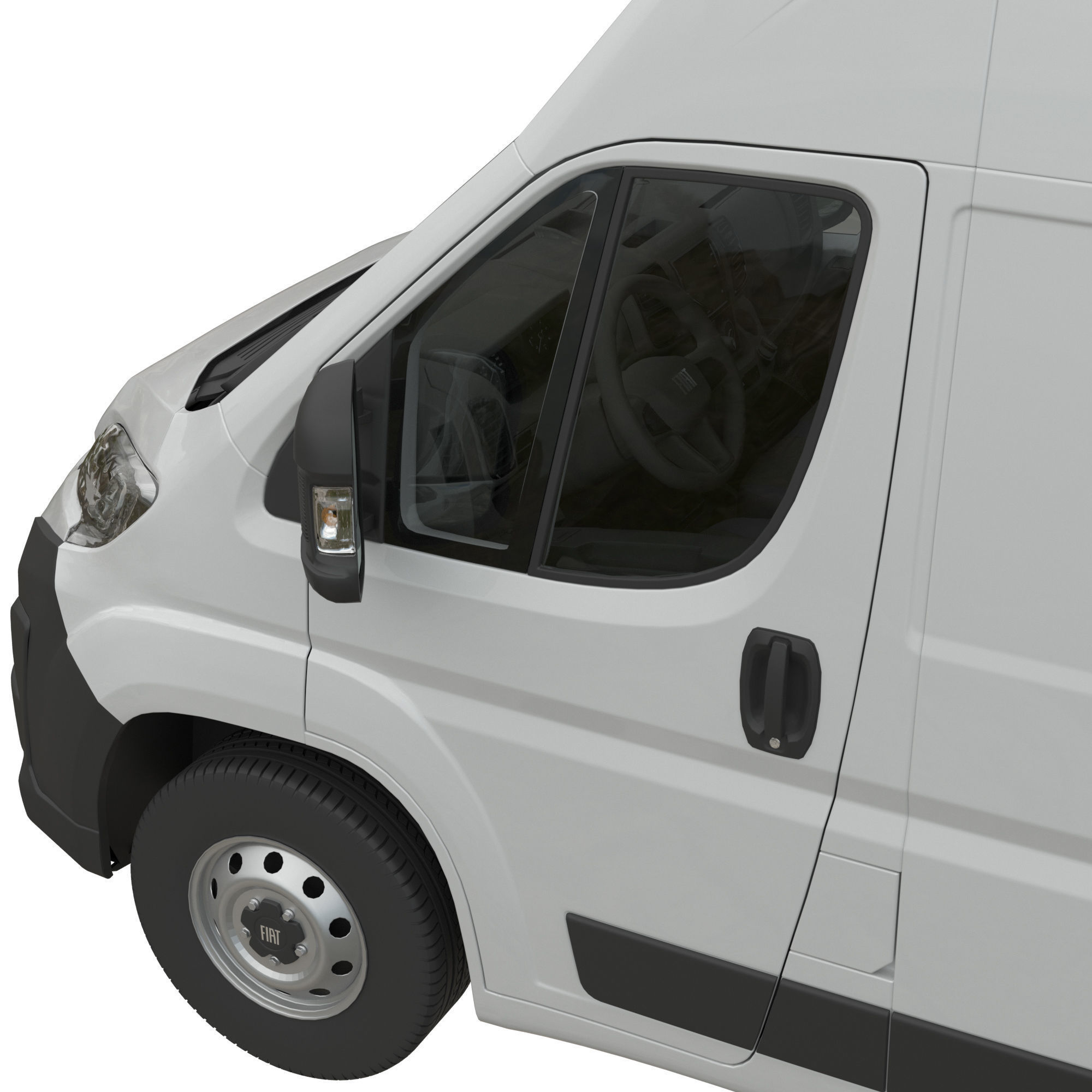 2024 FIAT DUCATO L3H3 Detailed interior 3D model_6
