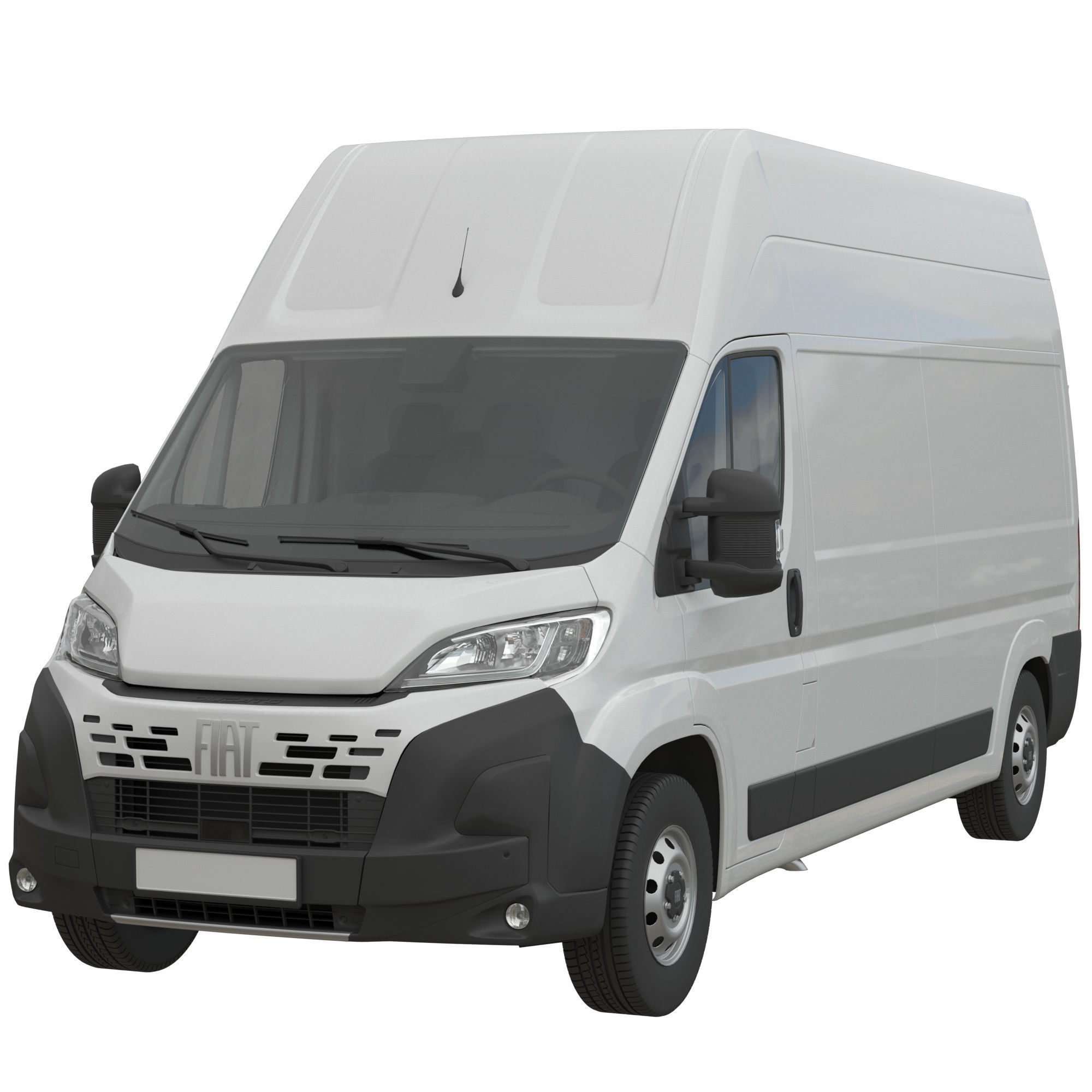 2024 FIAT DUCATO L3H3 Detailed interior 3D model_1