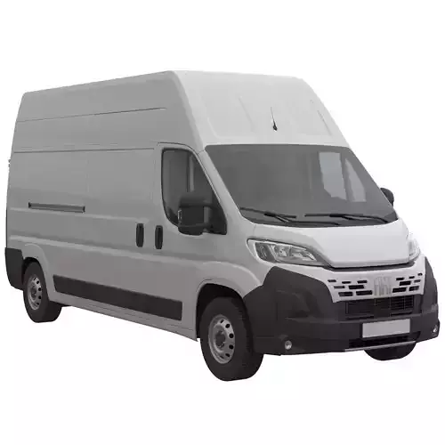 2024 FIAT DUCATO L3H3 Detailed interior 3D model