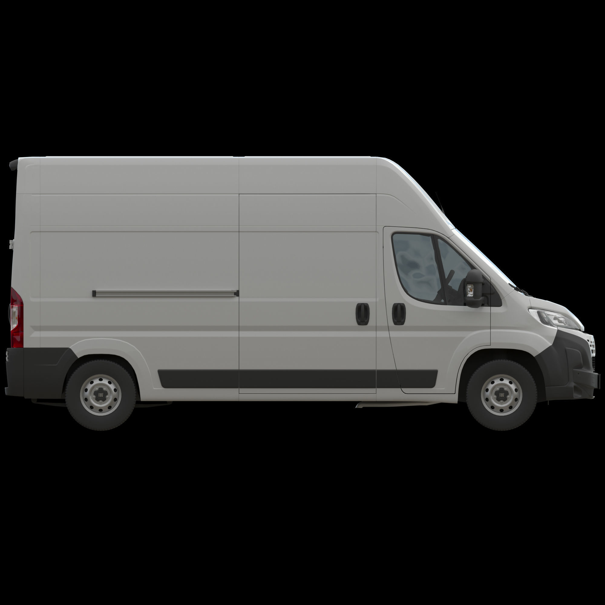 2024 FIAT DUCATO L3H3 Detailed interior 3D model_9