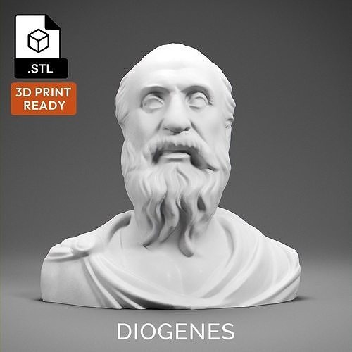 Diogenes 3D print model