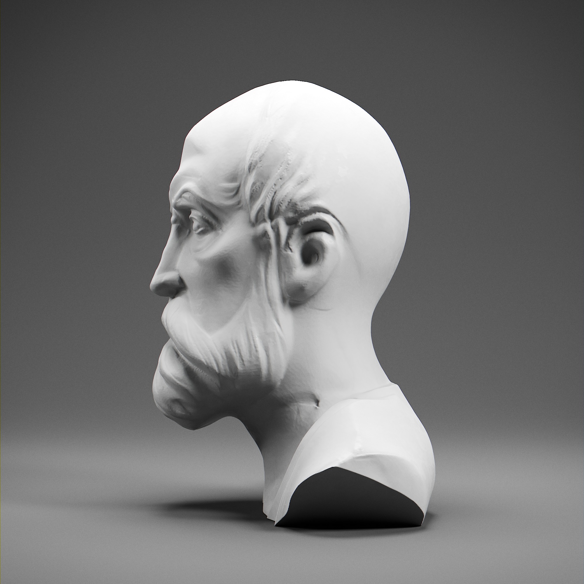 Charlemagne 3D print model_2