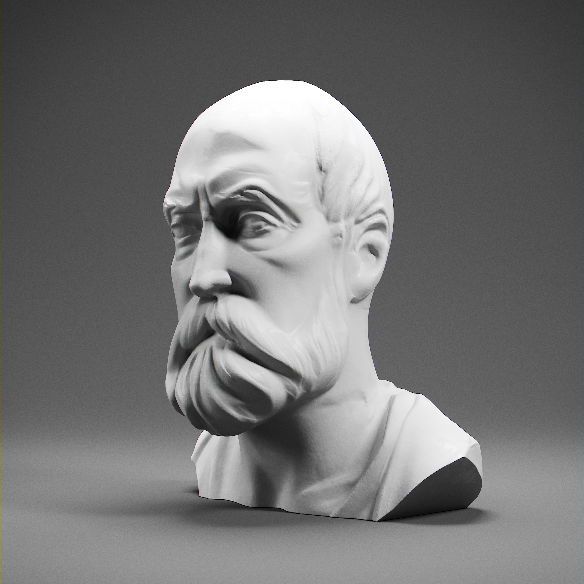 Charlemagne 3D print model_1
