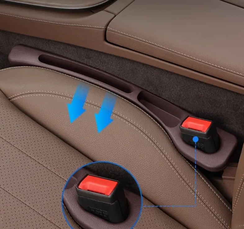 2-Pack TPU Car Seat Gap Filler Organizer 3D print model_7