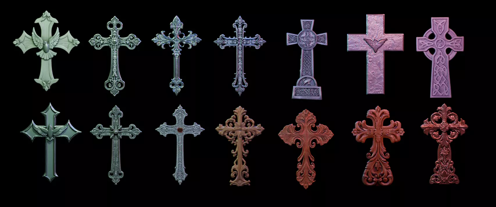 cross megapack 3D print model