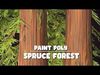 Spruce Forest - Game Ready with LODs Low-poly 3D model_1