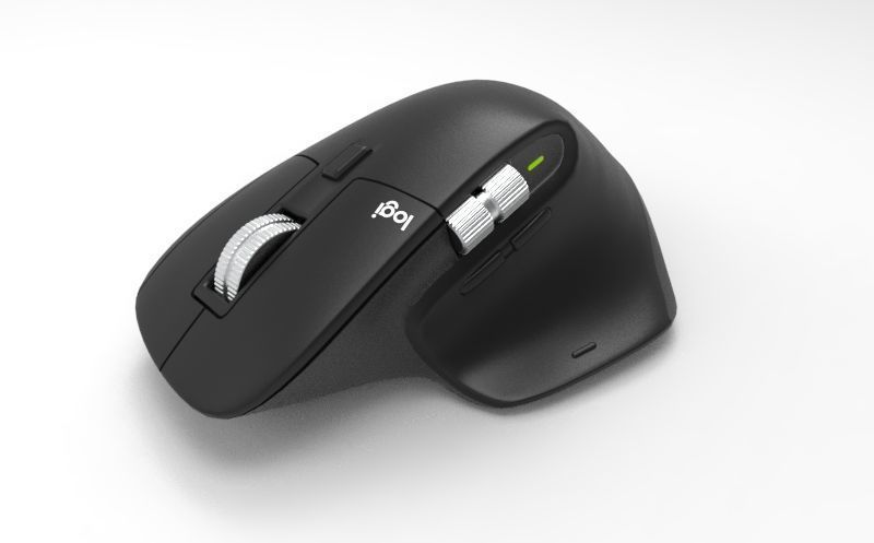 Logitech MX master 3 high quality 3D model_2