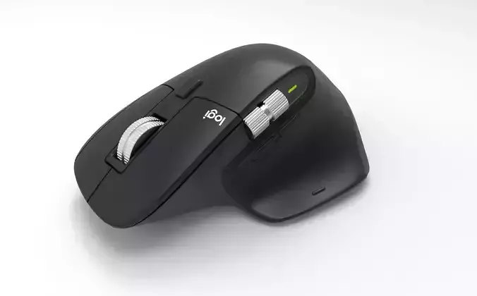 Logitech MX master 3 high quality 3D model