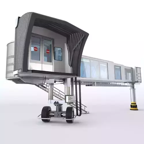 Airport Passenger Bridge Jetway 3D model