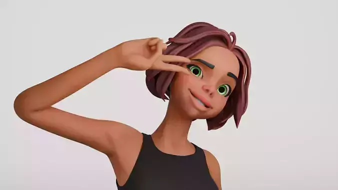 Serena Blender Rig