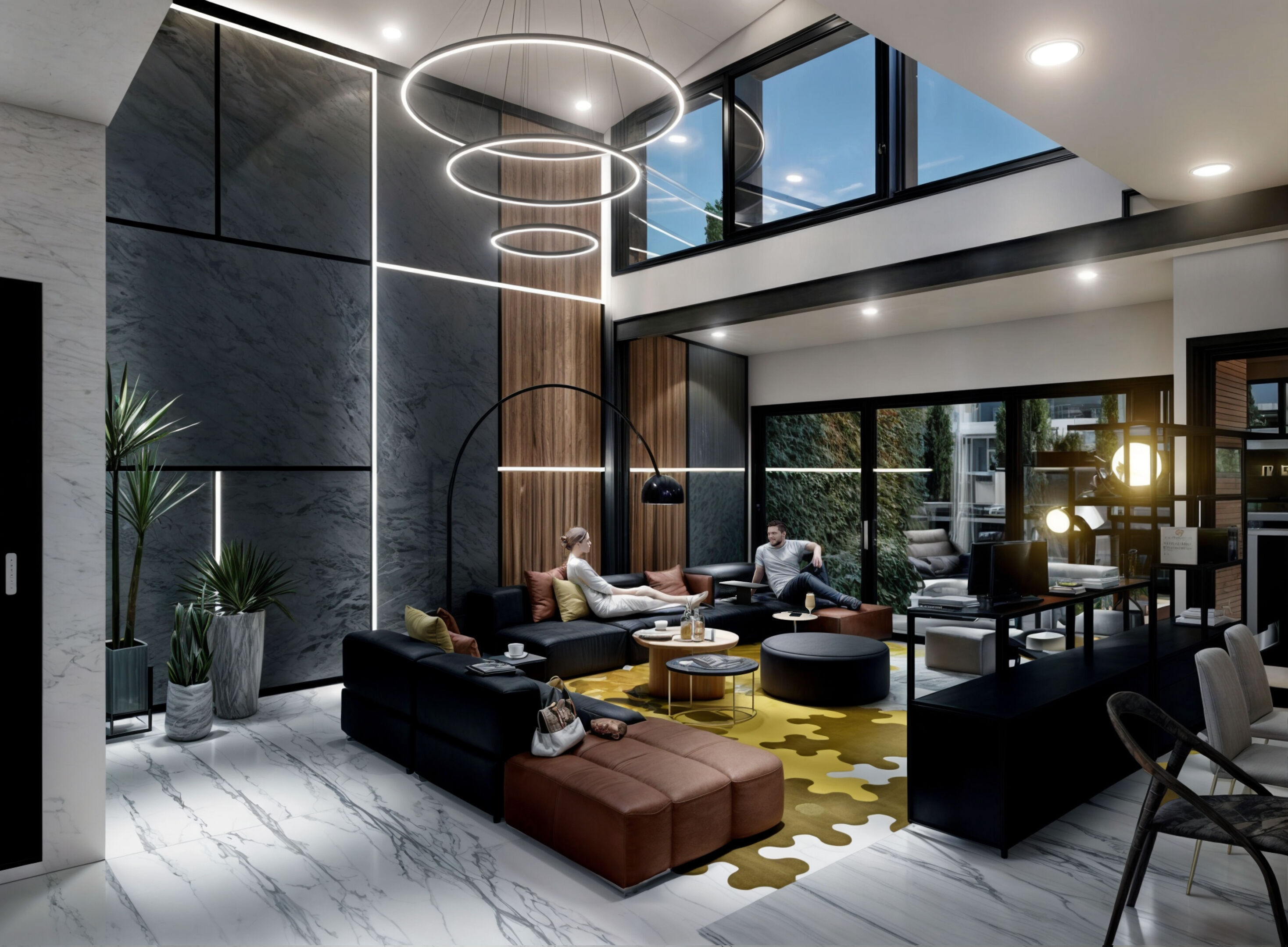 Modern House  Complete Revit and Lumion Fully Furnished 3D model_1