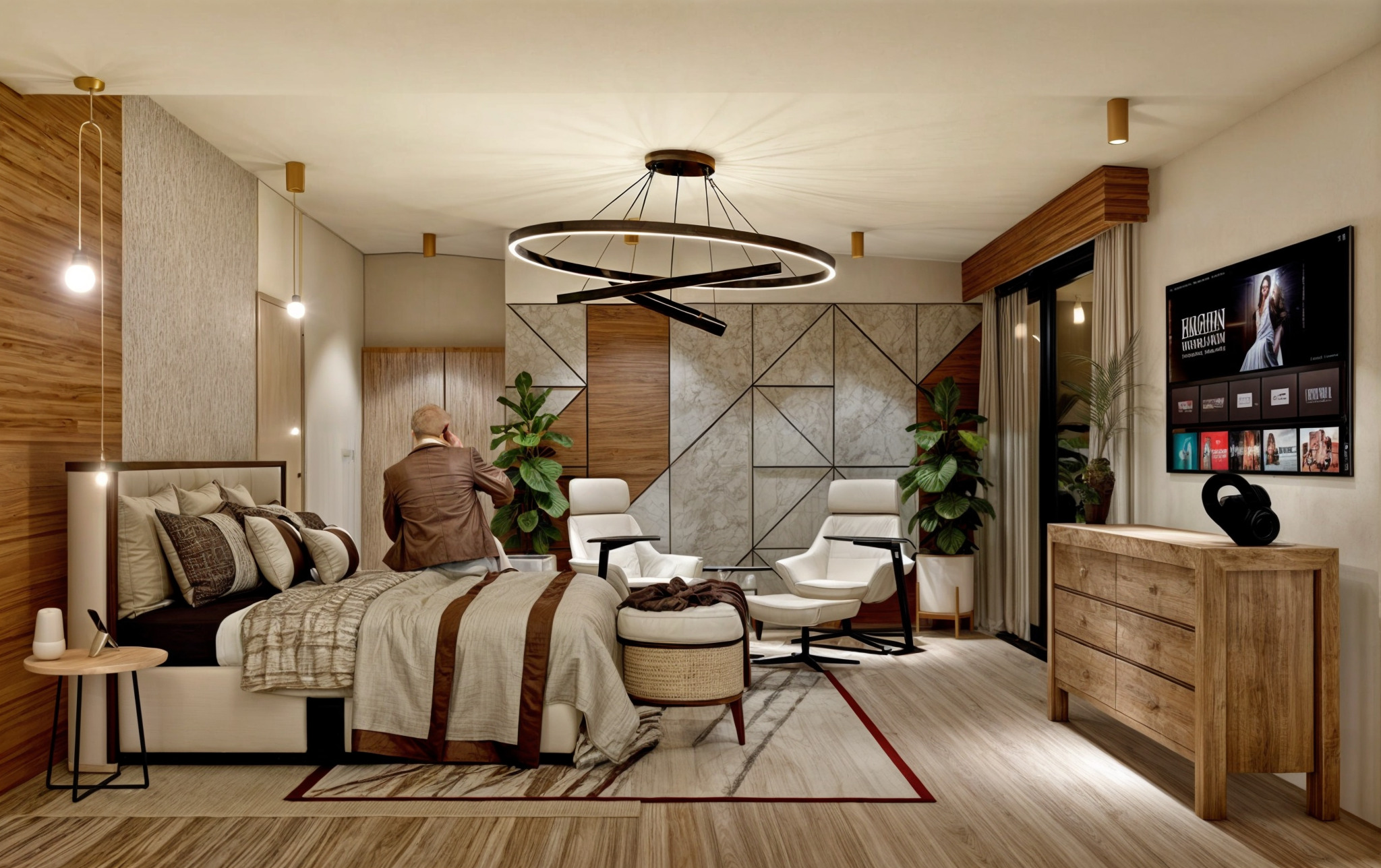 Modern House  Complete Revit and Lumion Fully Furnished 3D model_4