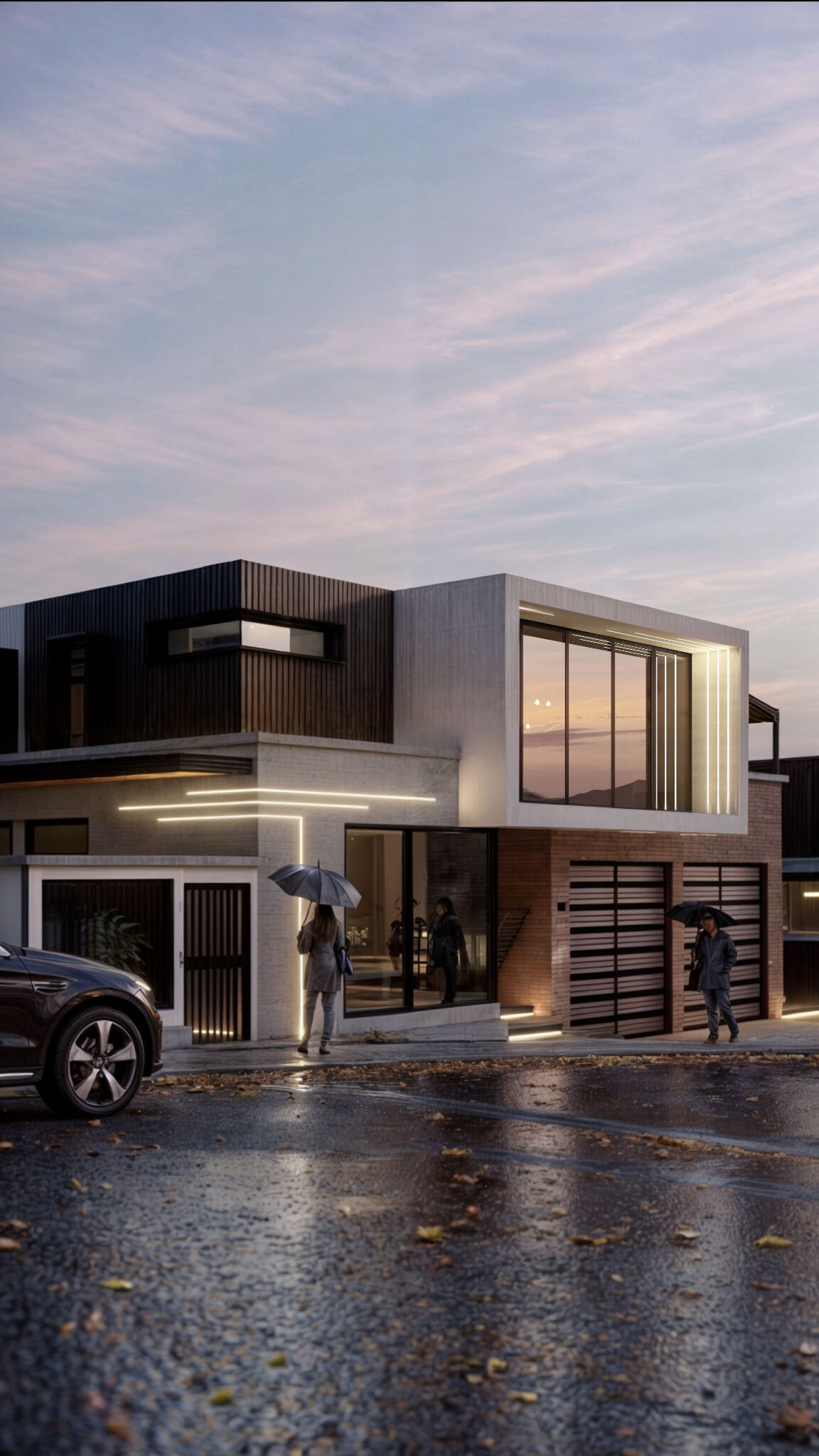 Modern House  Complete Revit and Lumion Fully Furnished 3D model_9