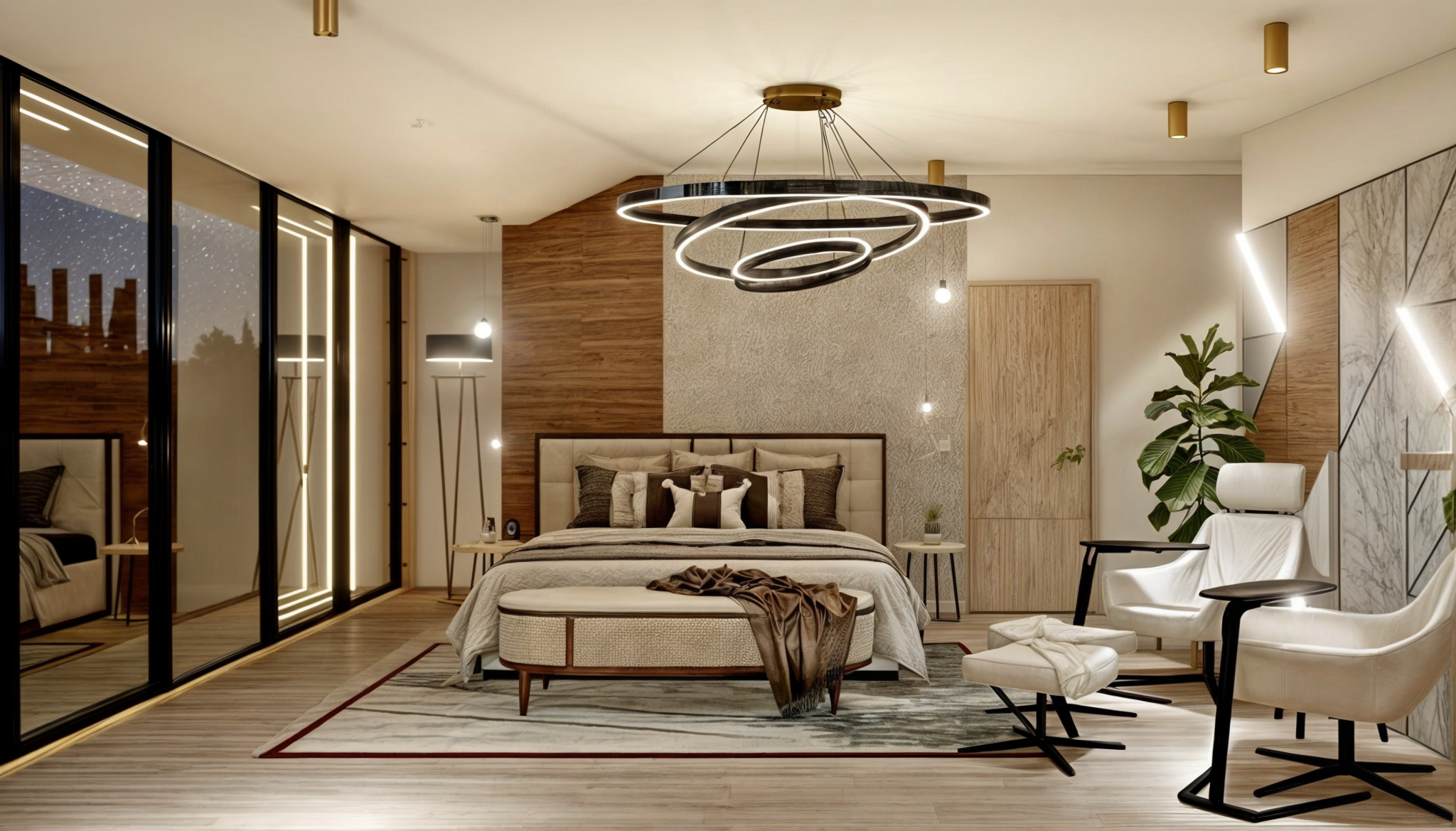 Modern House  Complete Revit and Lumion Fully Furnished 3D model_3