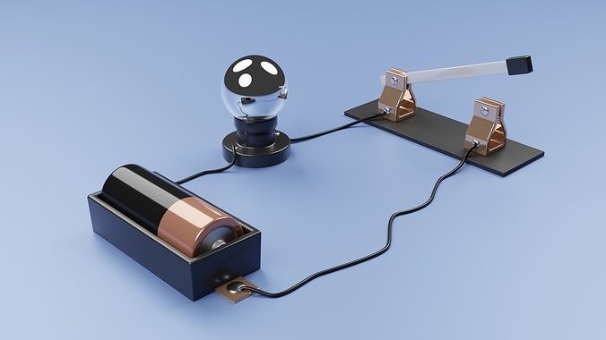 Electric Circuit Free 3D model