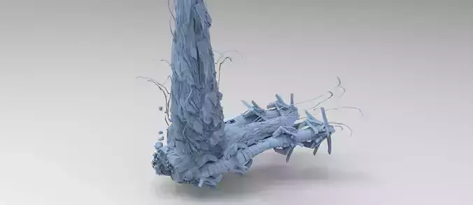 Deep Asteroid mine facility exterior 3 