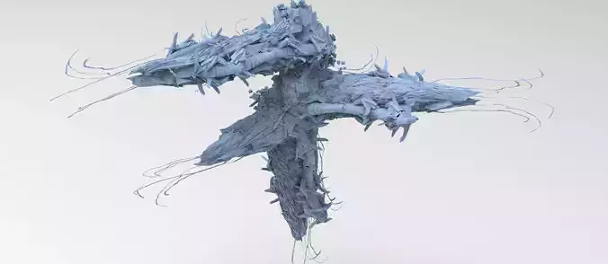 Deep Asteroid mine facility exterior 8