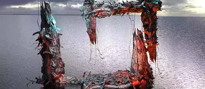 Deep ocean leviathan monster station  5