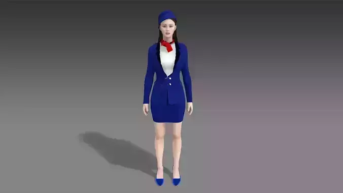 Stewardess suit 