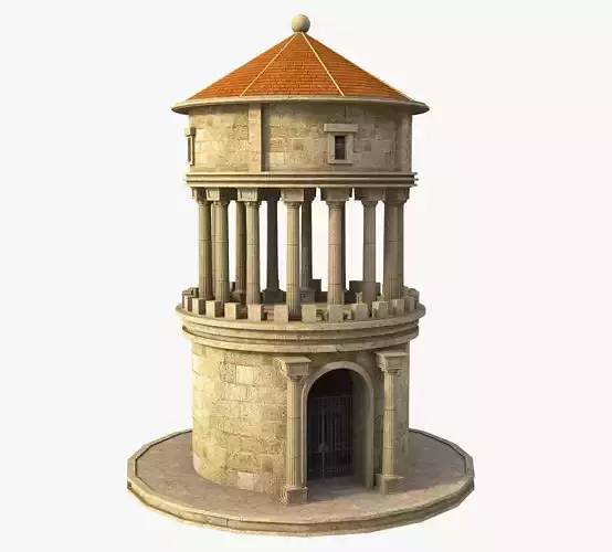 Ancient temple tower
