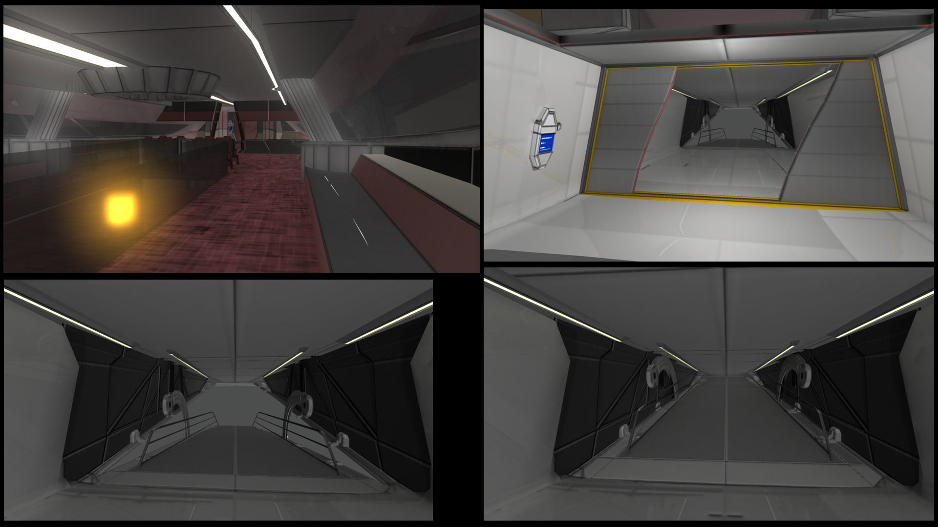 Space yacht 3D model_18