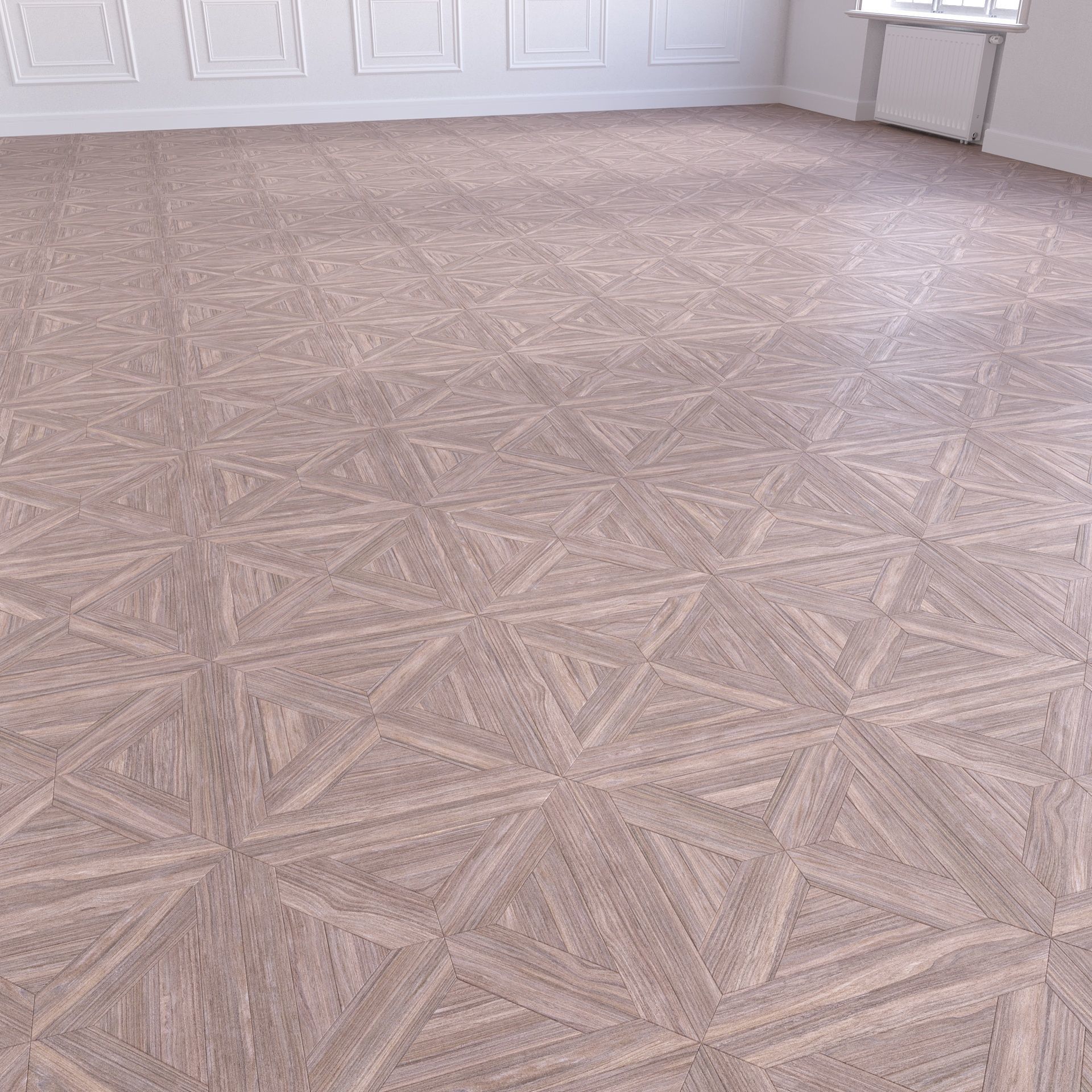 Parquet - Laminate - Wooden floor 2 in 1 Low-poly 3D model_5