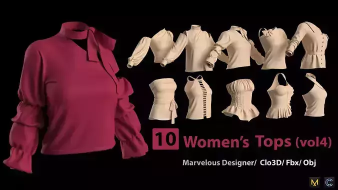 10 womens Tops -vol4