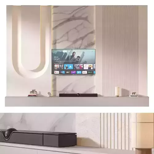 TV wall set 32