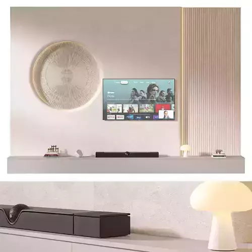 TV wall set 33