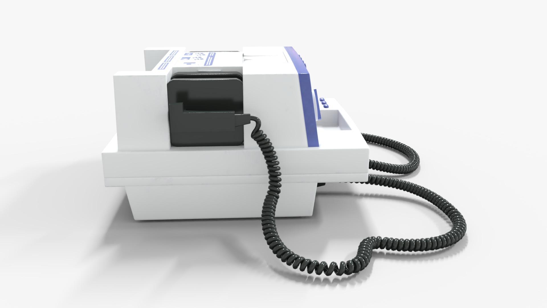 Defibrillators Medical Low-poly 3D model_3