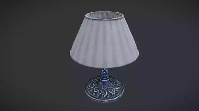 Lamp light 3D Game Ready Model