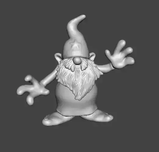 WIZARDS AVATAR THE GOOD WIZARD MINIATURE MODEL FANTASY GAMES RPG 3D print model